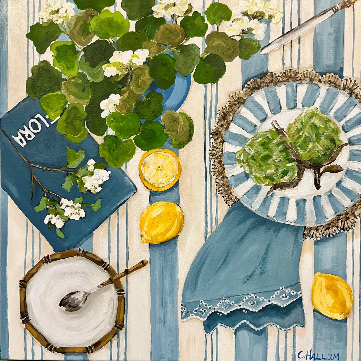 Carolyne Hallum - ""Flora" an afternoon read.