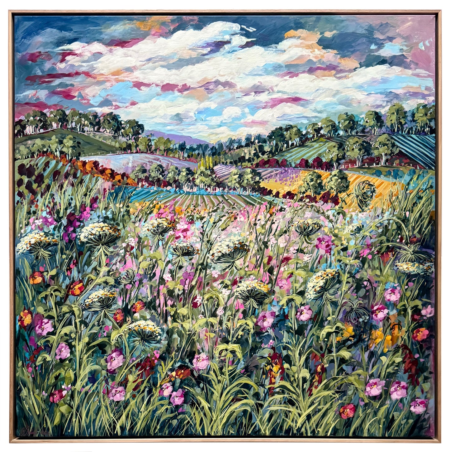 Cathy Usatoff - Gathering of Wildflowers