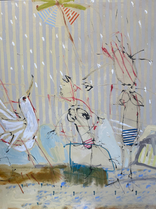 Margie Delahunty Spencer - Sail away, windy day no 2