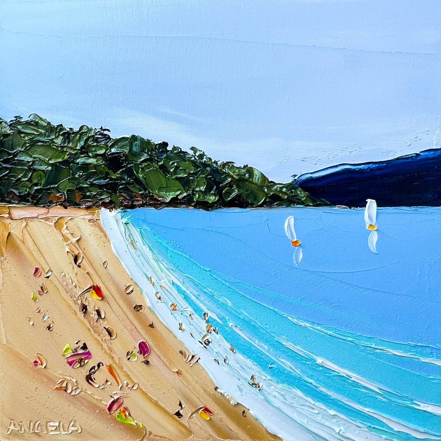 Angela Hawkey - Boats In The Bay 4