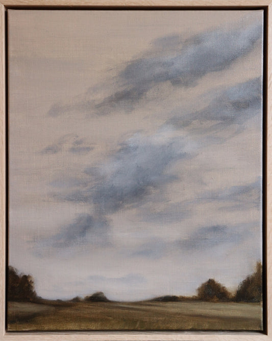 Jessica Olpp - Paysage au ciel rose