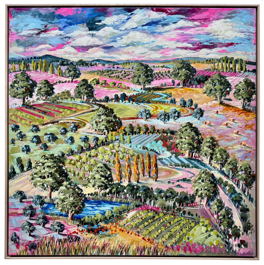 Cathy Usatoff - Rolling Hills of Red Hill